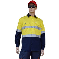 Yellow/ Navy