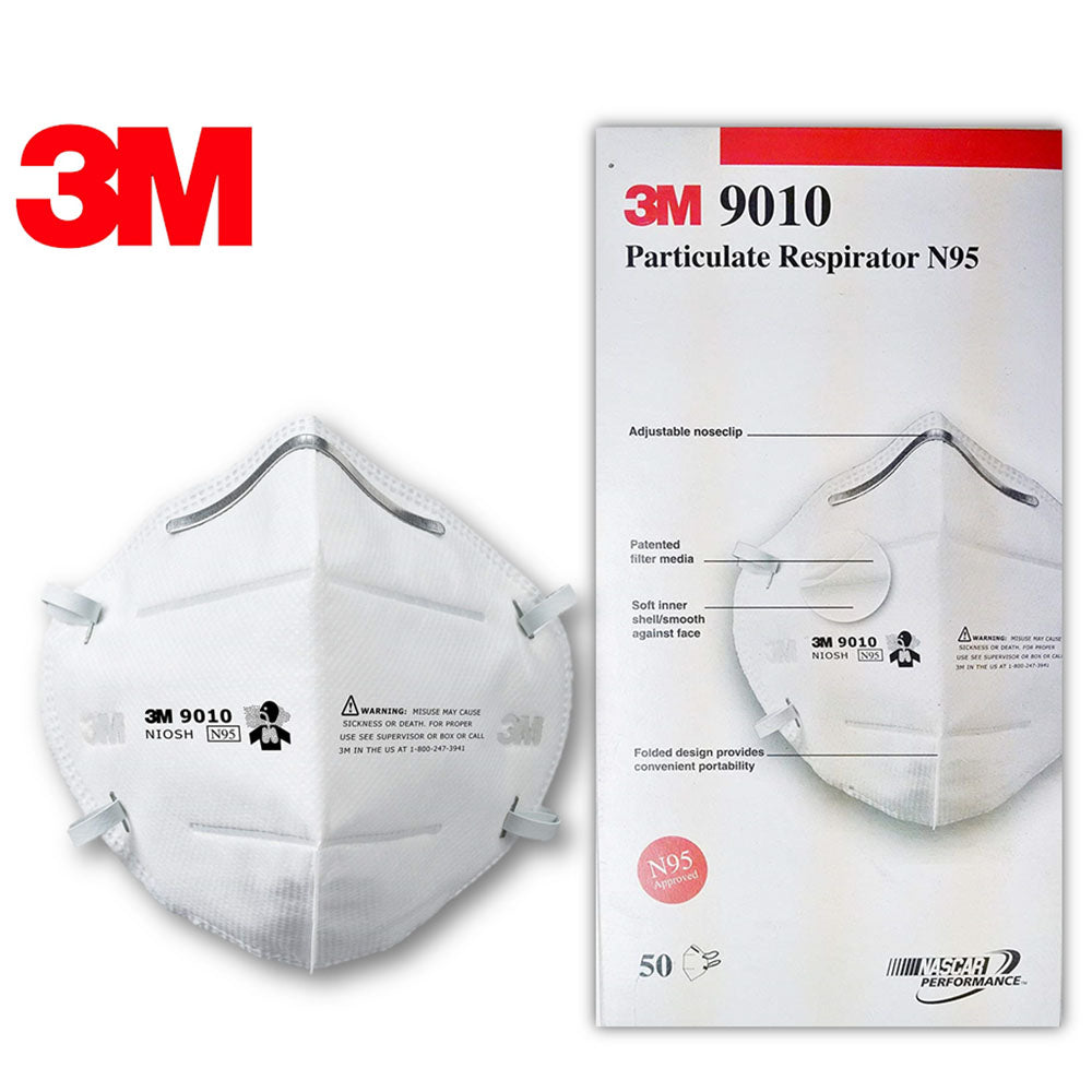 N95 Mask, Flat Fold, 3M 9010 ⋆ PPE-ONLINE