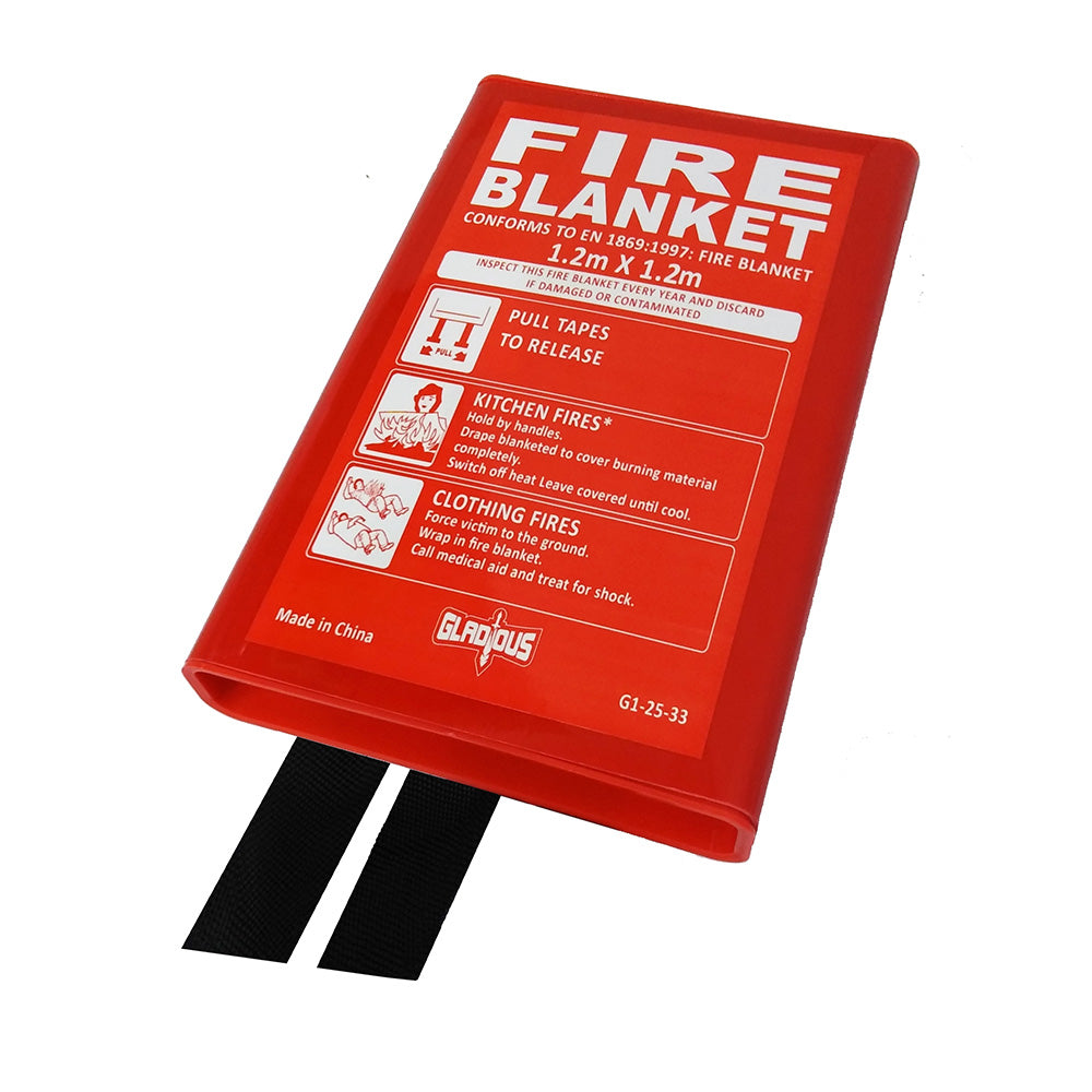 Fire Blanket, Gladious, Flash PVC Box ⋆ PPE-ONLINE