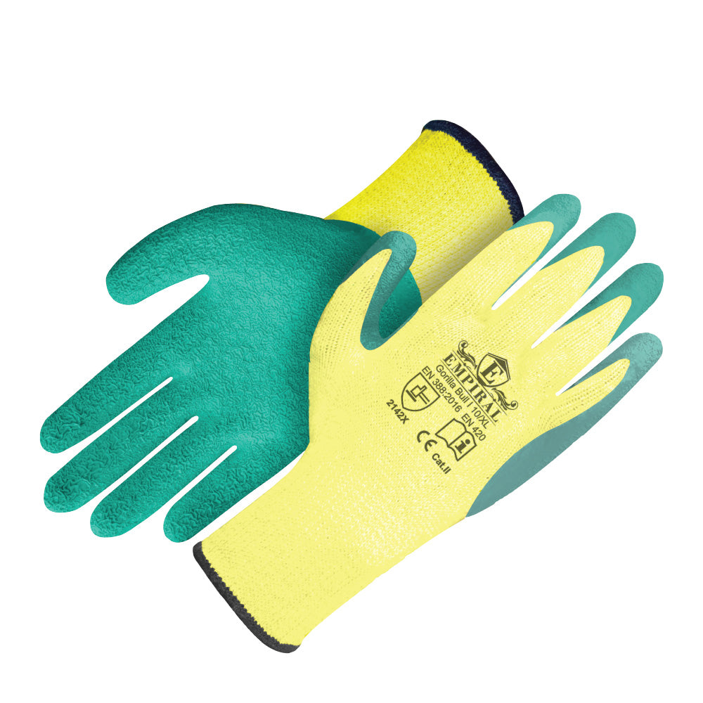 Empiral E124572920 Gorilla FORCE II Latex / Palm Coated Gloves