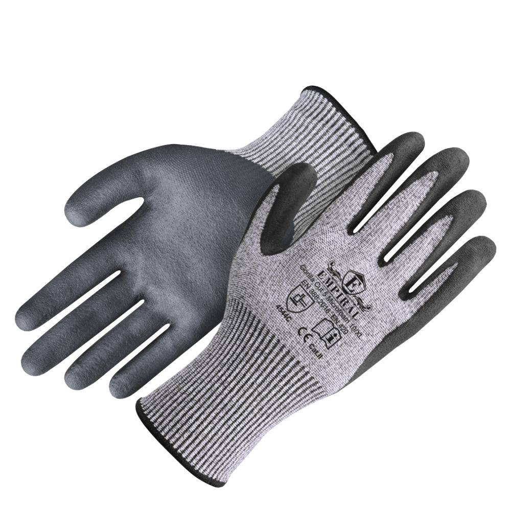 Gorilla Flex Cut 5 Microfoam Cut Resistant Gloves ⋆ PPE-ONLINE